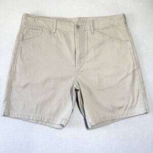 Buck Mason Shorts Mens 33 8" Walk Short Vintage Canvas Cotton Stretch Huckberry